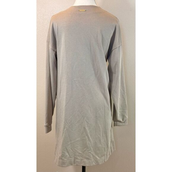 Gymshark + Whitney Simmons Tan Drop Shoulder Long Open Front Cardigan Women's XS - Picture 5 of 12